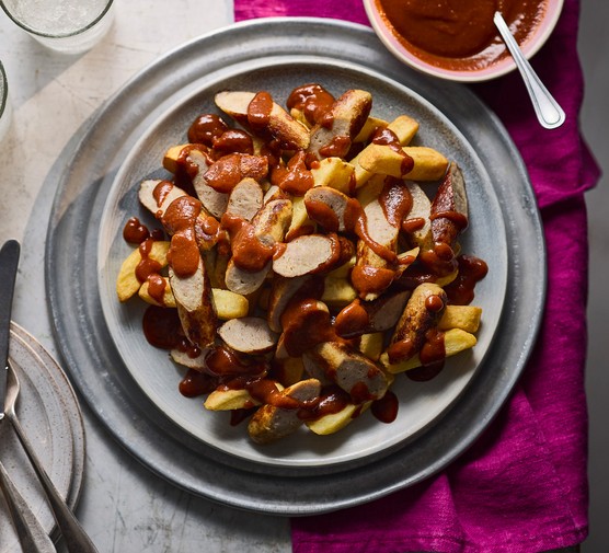 German recipes Currywurst