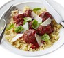 Italian meatballs with orzo Italian meatballs with orzo