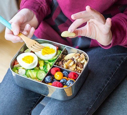 A healthy lunchbox